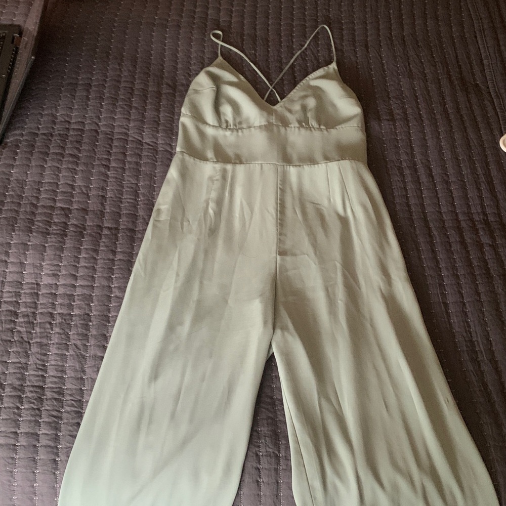 Abercrombie & Fitch Light Blue Jumpsuit - Picture 3 of 5